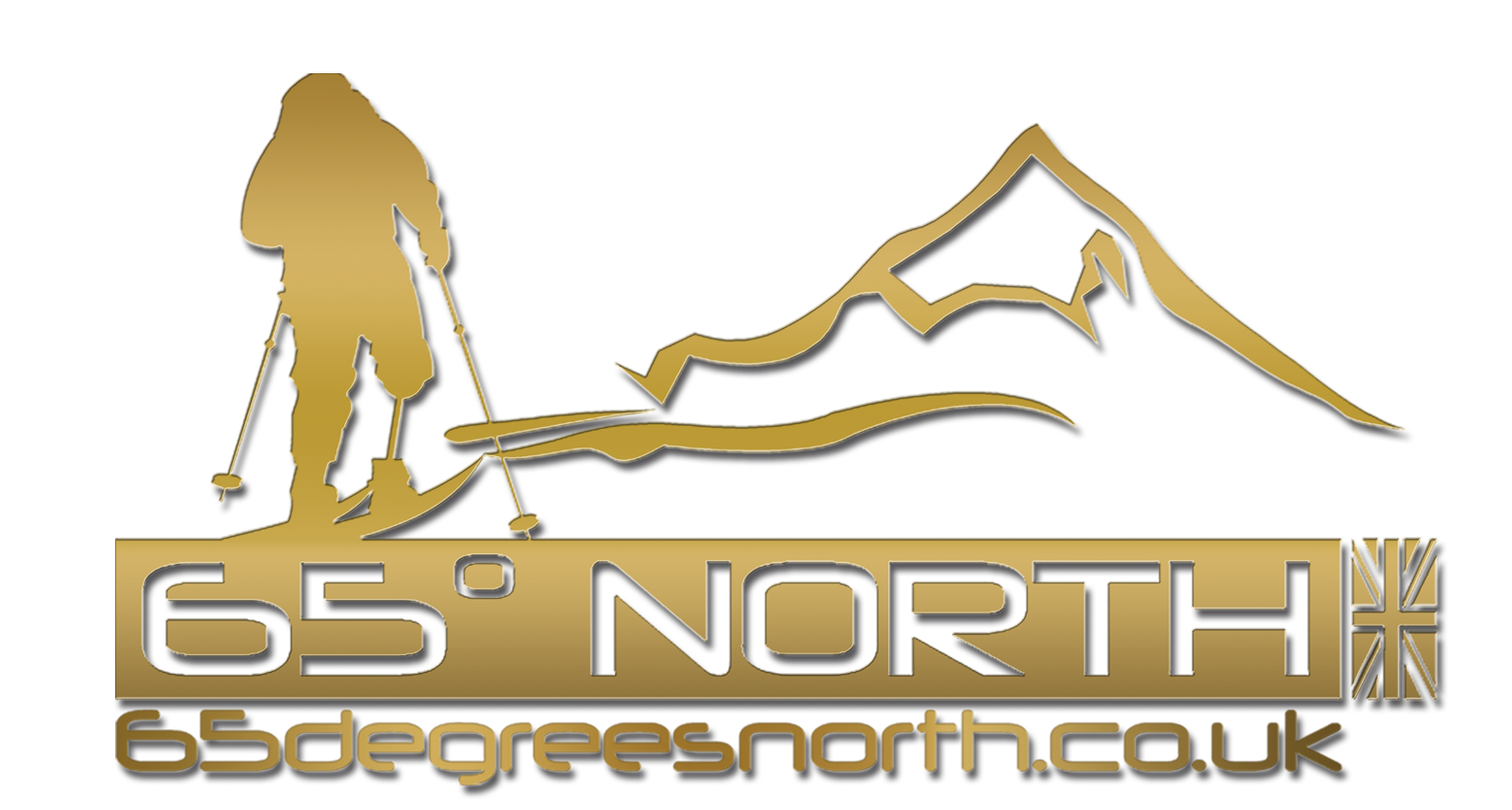 65 degrees north gold logo