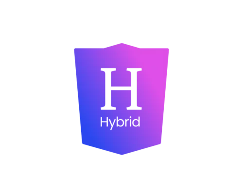 hybrid logo