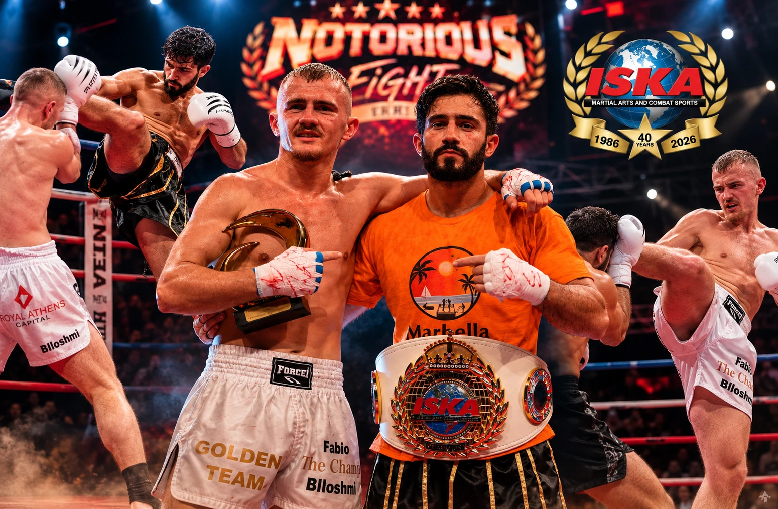 Edouard Bernadou Makes History as Three-Division ISKA World Champion at NOTORIOUS FIGHT Edouard Bernadou Makes History as Three-Division ISKA World Champion at NOTORIOUS FIGHT