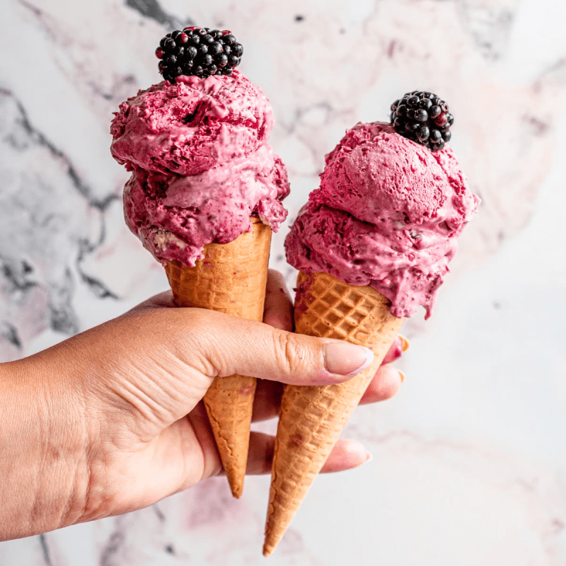 Blackberry Ice Cream