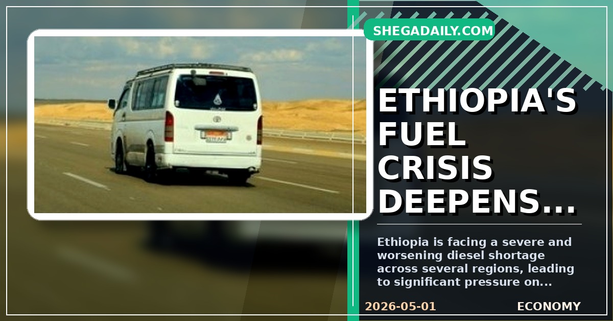 Ethiopia Grapples with Worsening Diesel Shortage and Illegal Fuel Trade