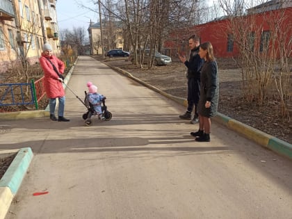 Анастасия Дементьева провела встречи с жителями
