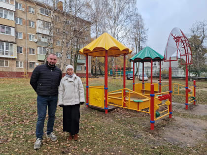 Обновление дворовой территории в Туле