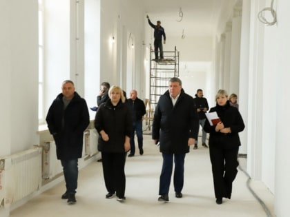 Капитальный ремонт учебного корпуса в Туле завершится скоро