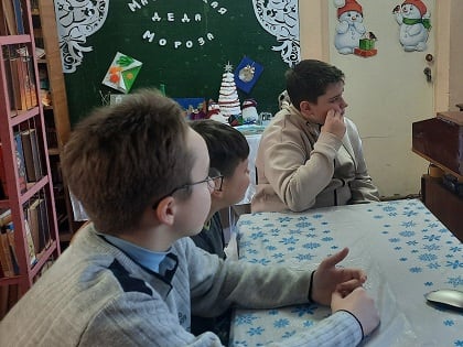 Новогодние каникулы в библиотеке