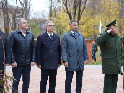 Торжественное посвящение студентов ТулГУ в курсанты в Рогожинском парке