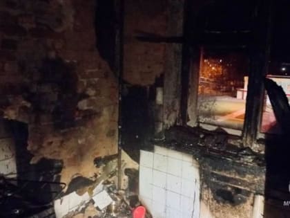 В Алексине на пожаре огнеборцы спасли 3 человек, 2 человека эвакуированы