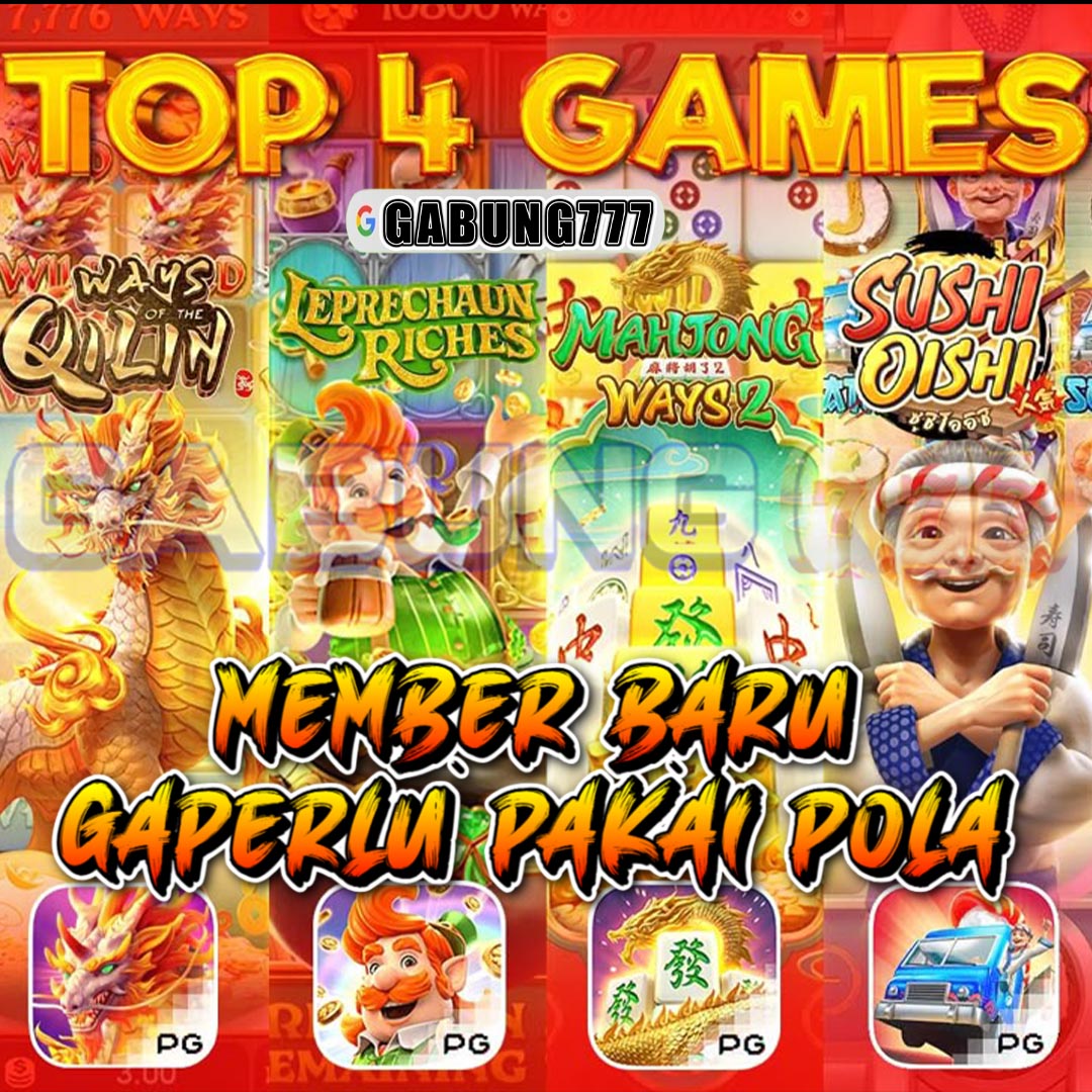 GABUNG777: PERMAINAN SLOT ONLINE GACOR MAXWIN TERLENGKAP #1 DI INDONESIA