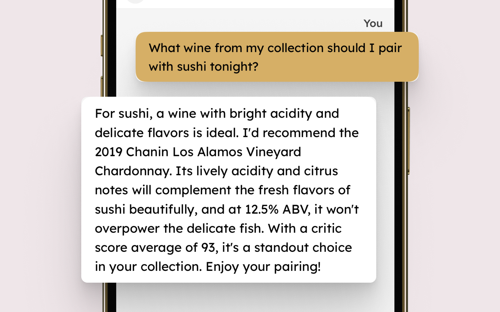Unlock AI-powered wine expertise