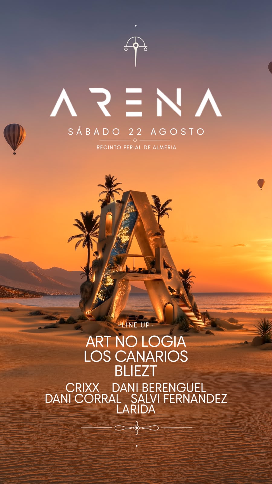 Cartel de LATIN-HOUSE ARENA