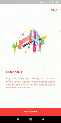 Flutter UI Kit for Ecommerce(Grocery App)