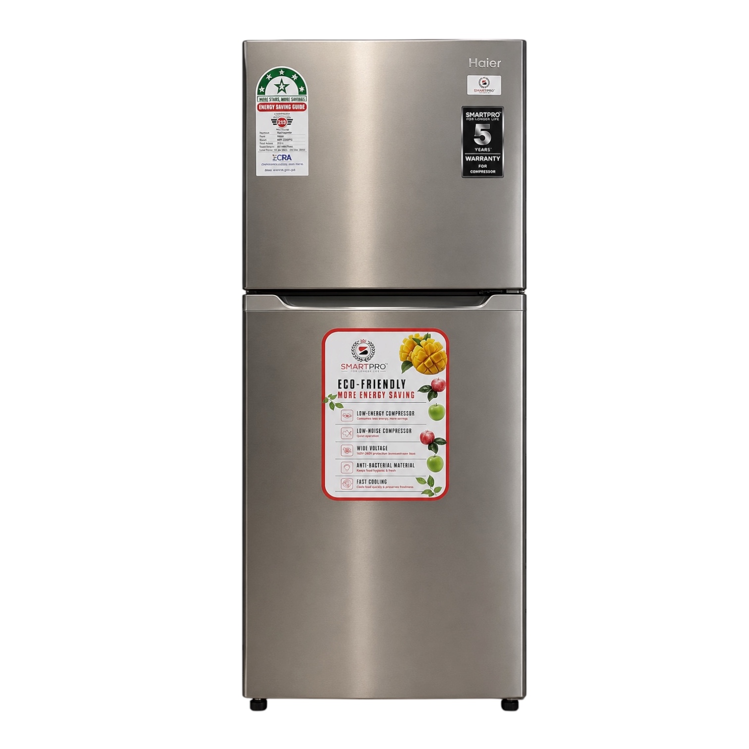 Smart Pro Double Door Refrigerator-(SFR-325DT-I)