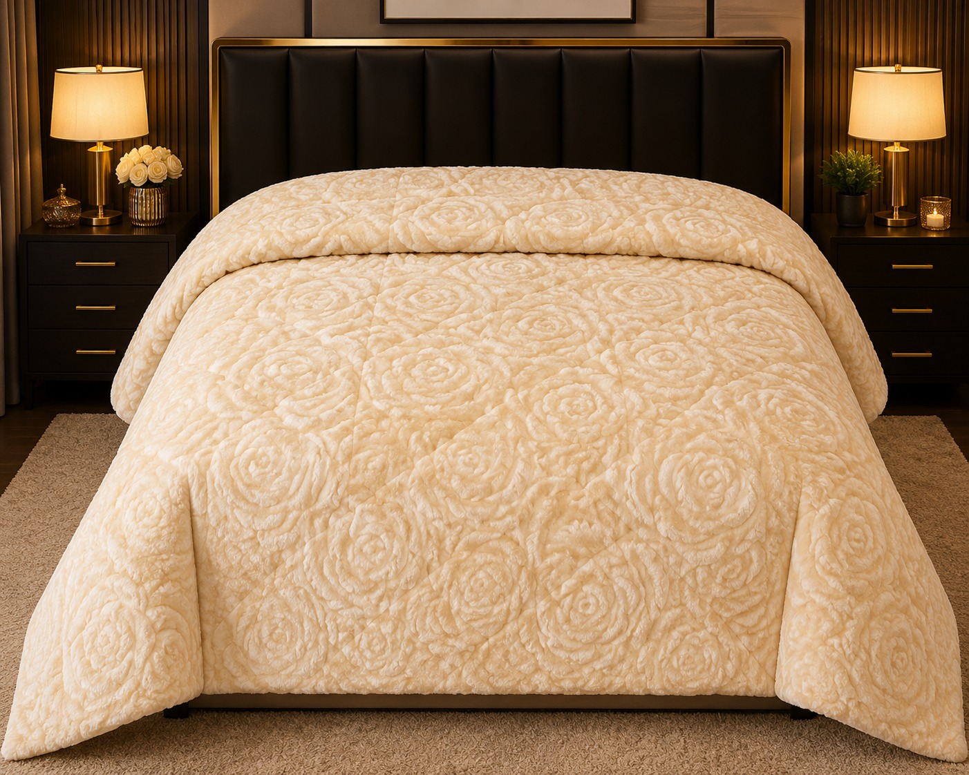 Plain Woolen Duvet 5*6