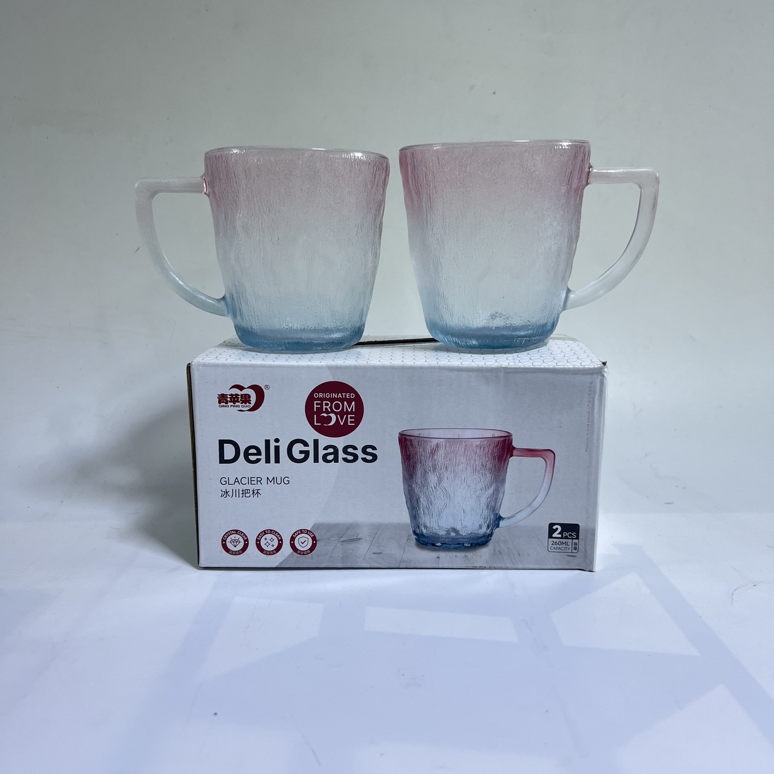 Gradient Glass Mug Set-ZB47-1/L2