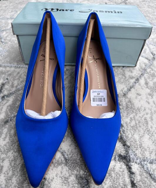 Steve Madden Rhinestone Pointed Toe Mule Heels