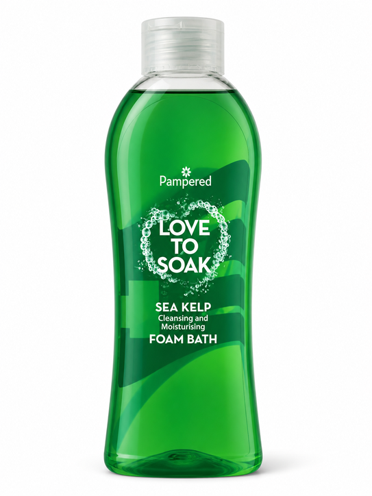 Pampered Love To Soak Sea Kelp Foam Bath