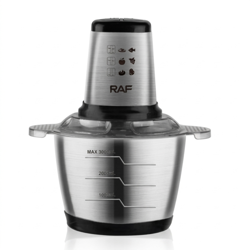 RAF Professional Stainless Steel Food Chopper & Processor (Model R.7031)