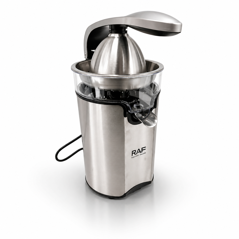 RAF Electric Citrus Juicer (R.626) – Stainless Steel Juice Extractor