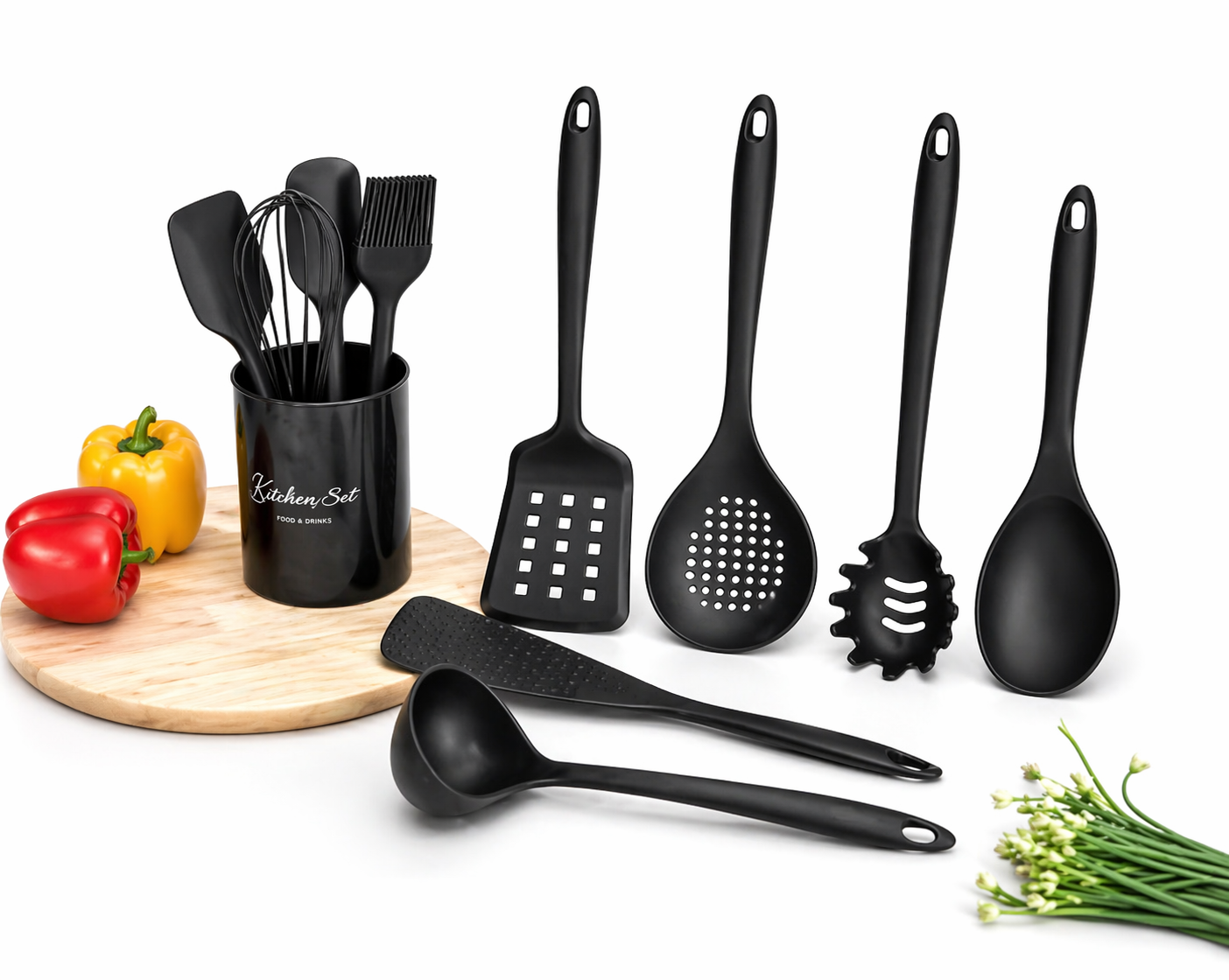 11 Piece Silicone Kitchen Utensil Set (XYSJ-0030)