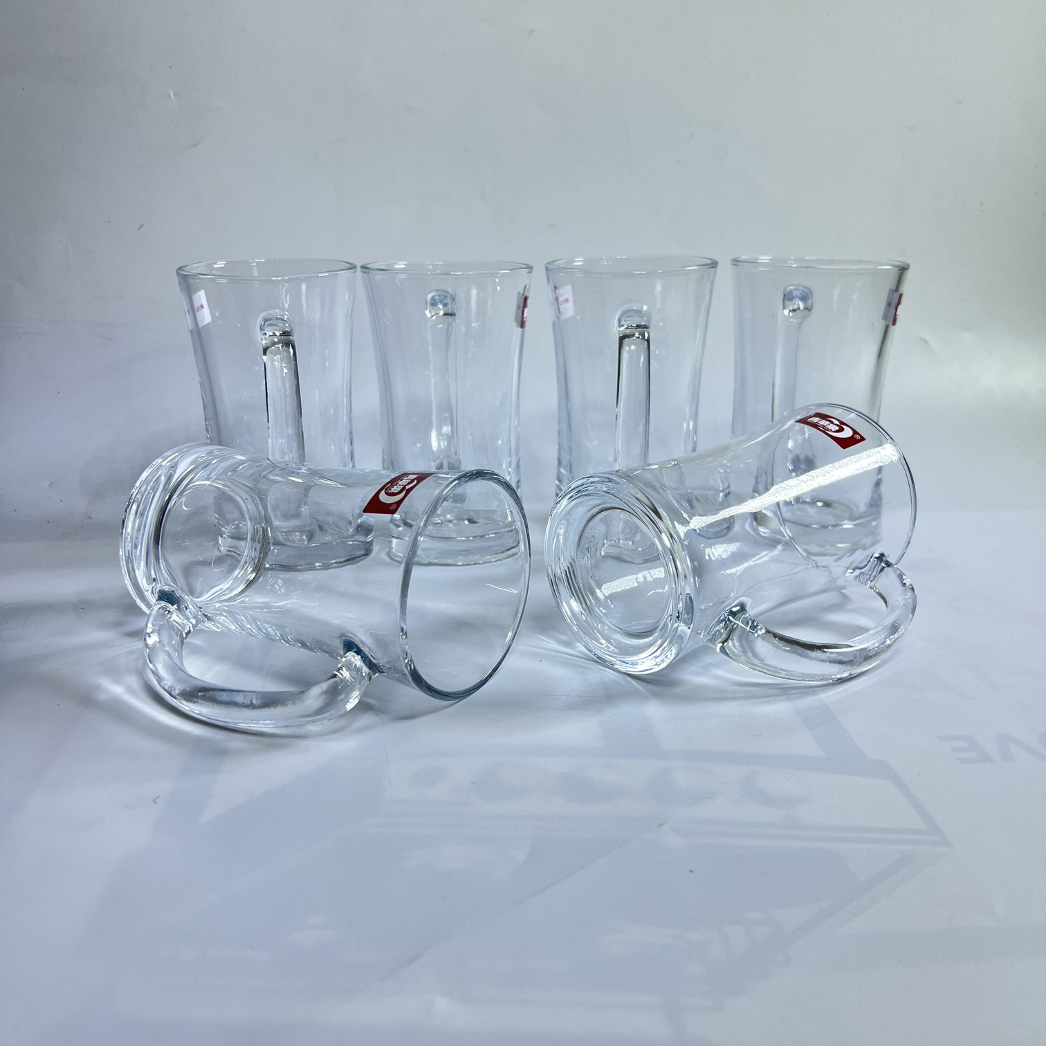 Glass Beer Mug Set 6PCS-ZB97