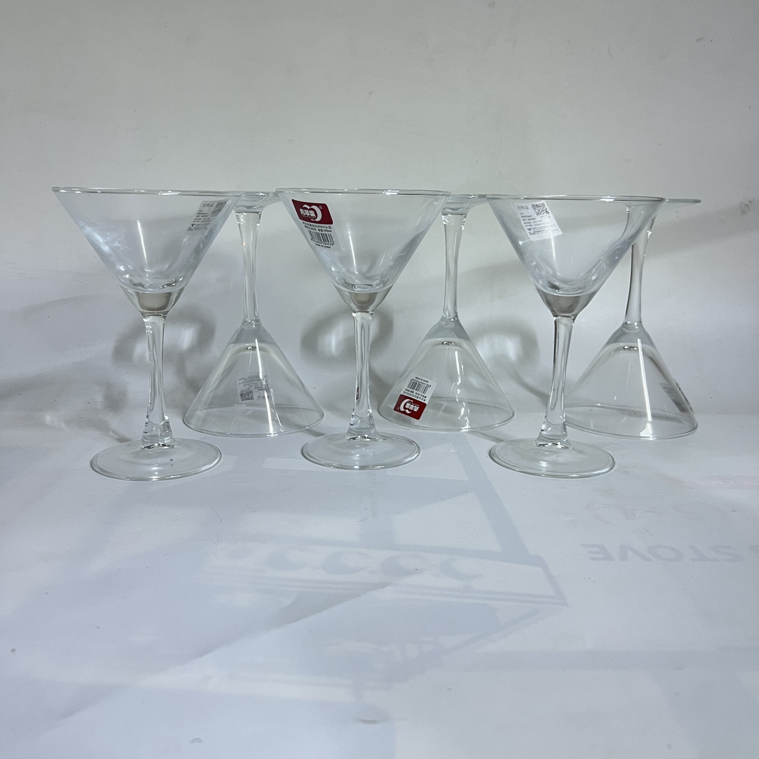 Deli Glass Goblet Six-Piece Set 190ml – (EJ1518)