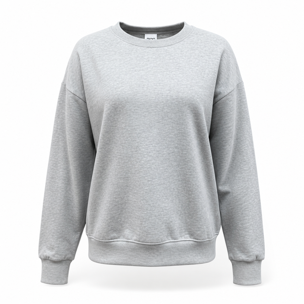 Essential Grey Casual Sweatshirt