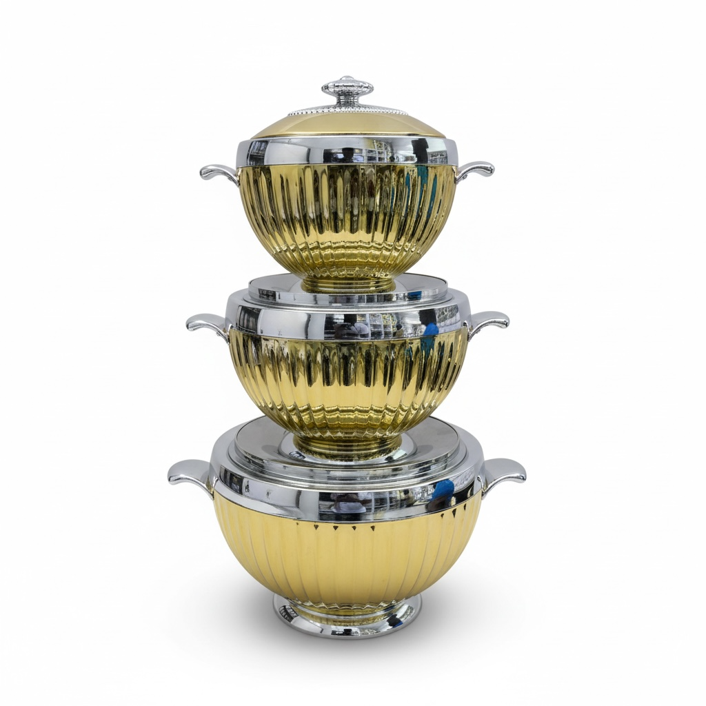 Starworth 3-Piece Insulated Food Warmer Set