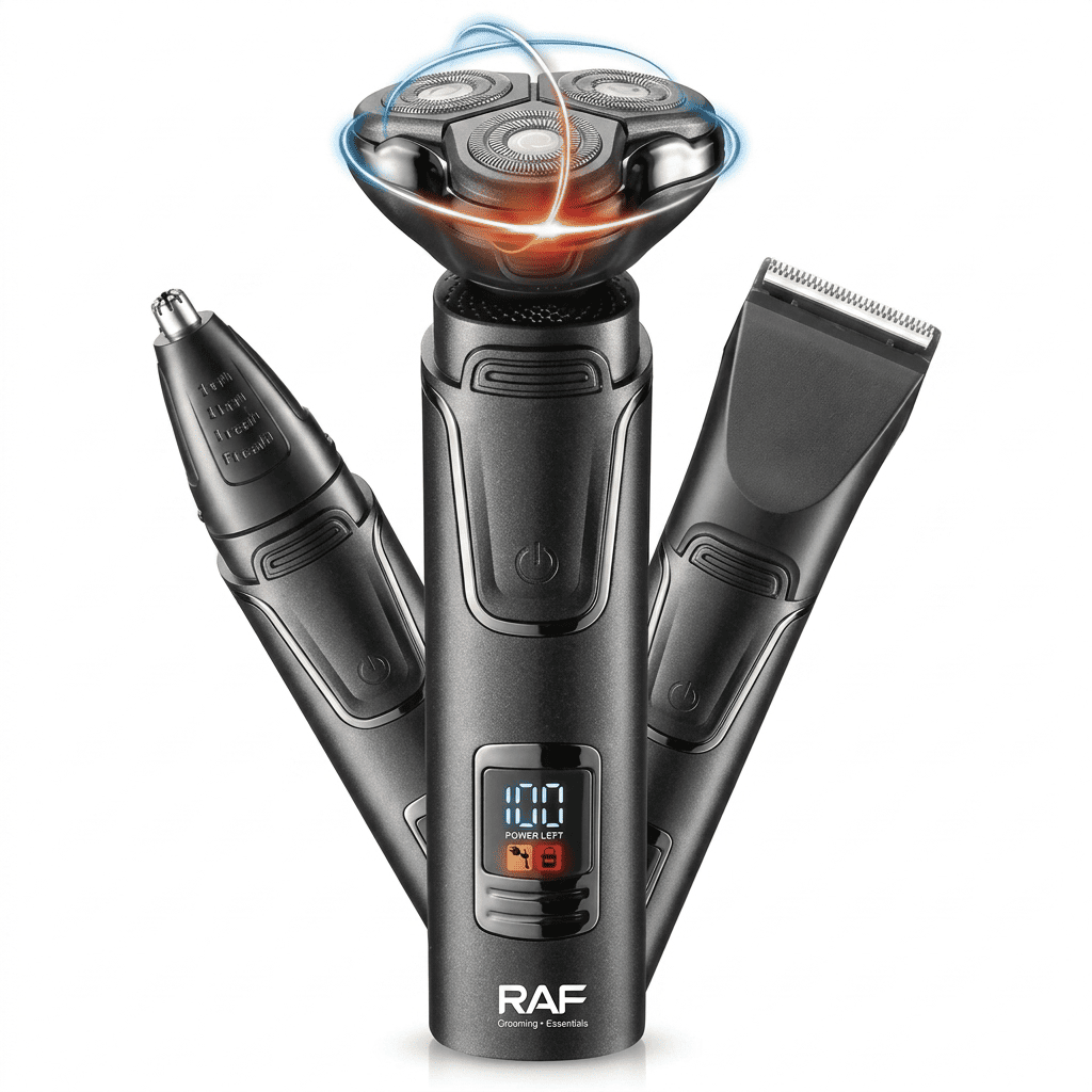 RAF R.11203 3-in-1 Professional Electric Hair Clipper & Shaving Machine
