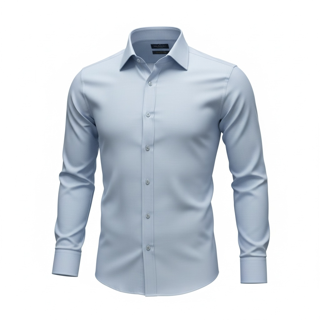 WILLIAM HUNT SLIM FIT OFFICIAL SHIRT (Light Blue)