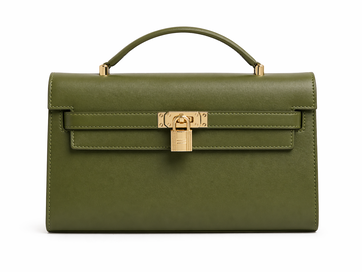 Bagco Luxe Lock Top Handle Handbag