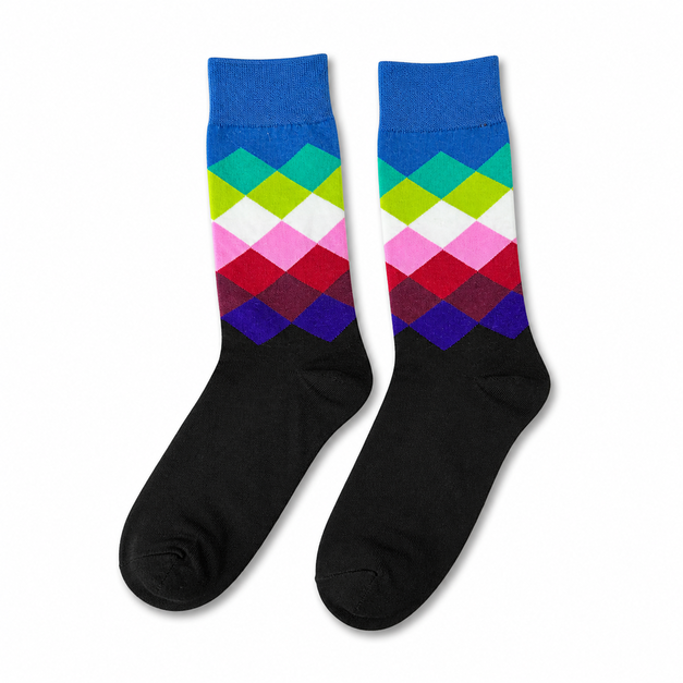 Men Patterned Happy Socks