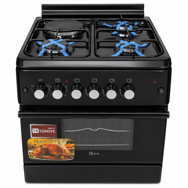 Roch Cooker RECK - 50×60 Premium Standing Cooker (531-SS)