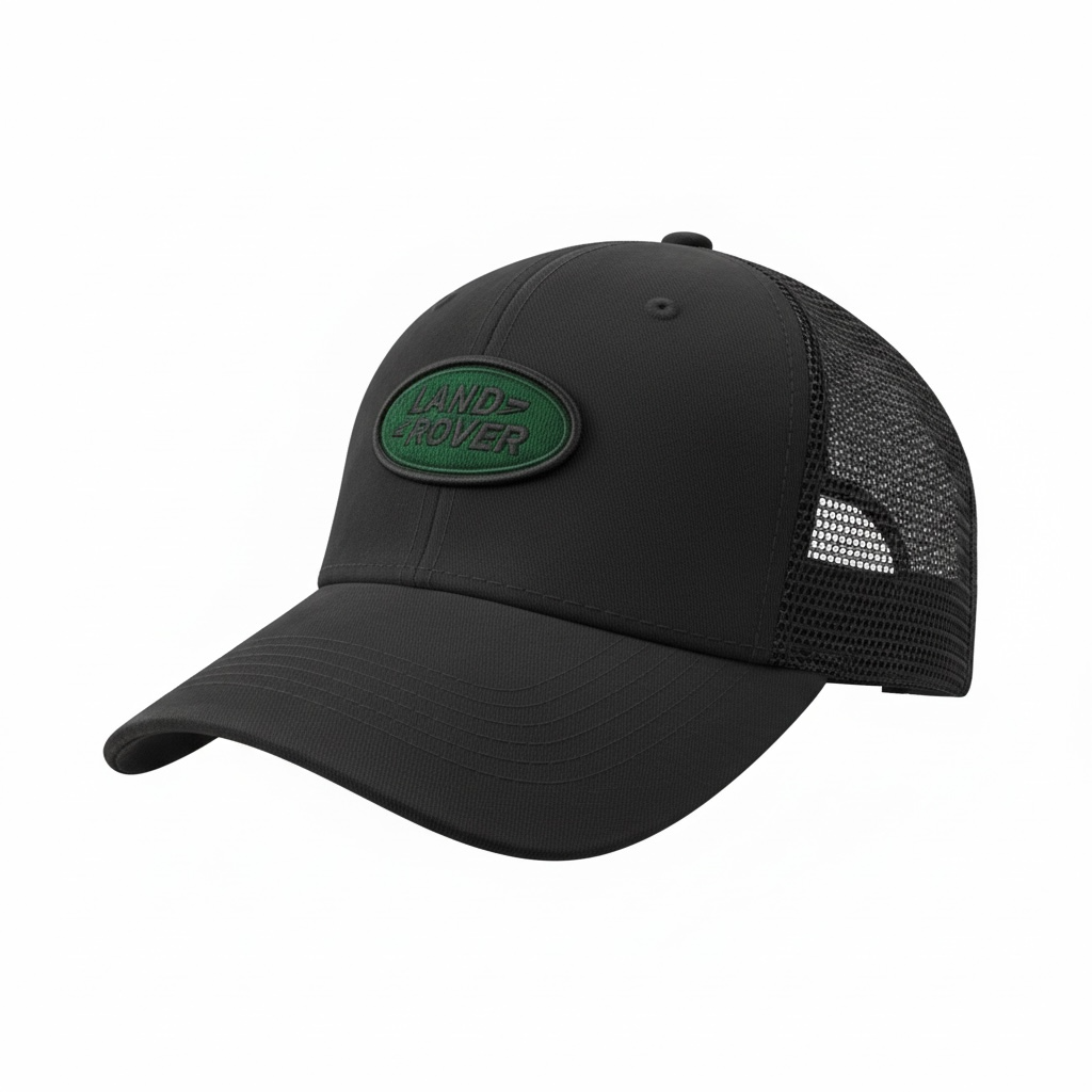 Land Rover Black Trucker Cap