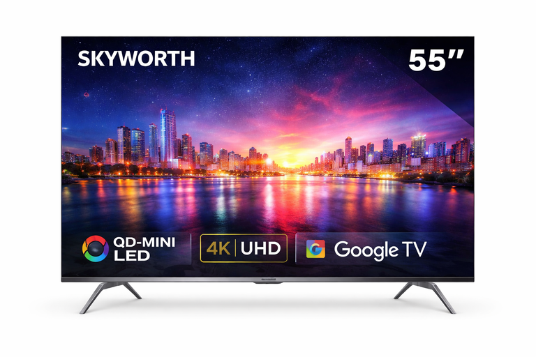 Skyworth 55" QD-Mini LED 4K Google TV