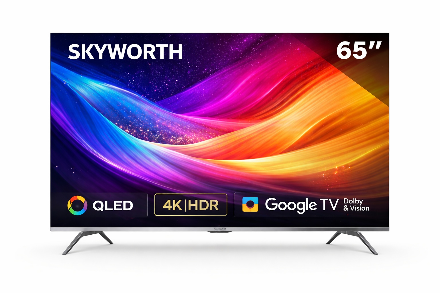 Skyworth 65" QLED 4K Google TV