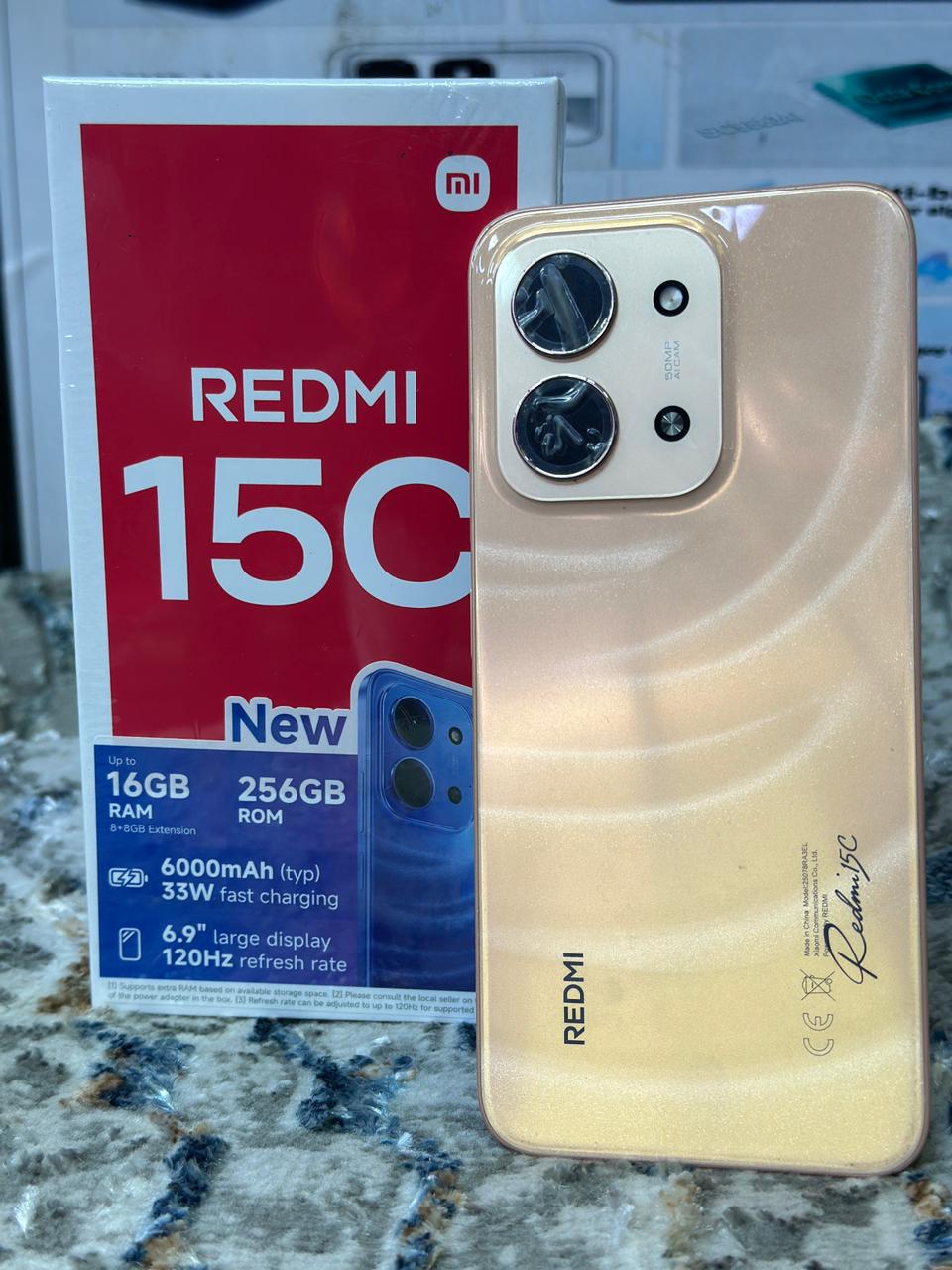 Redmi 15C Smartphone (256GB ROM + 16GB RAM)