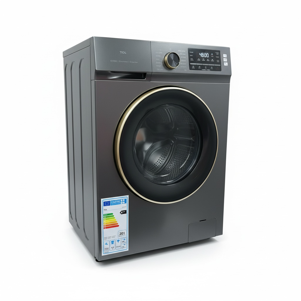 TCL Front Load Wash & Spin Washing Machine 8kg