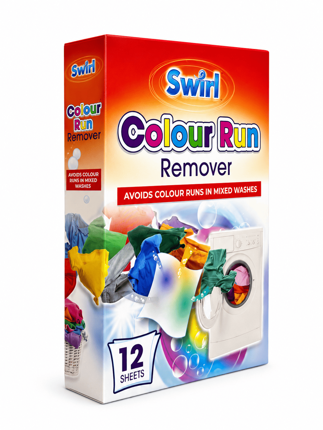 Swirl Colour Run Remover 12 Sheets