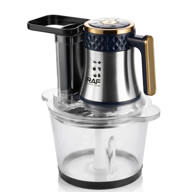 RAF Multi-Functional Food Processor & Vegetable Cutter R.7612 – Hybrid Chopping & Slicing System