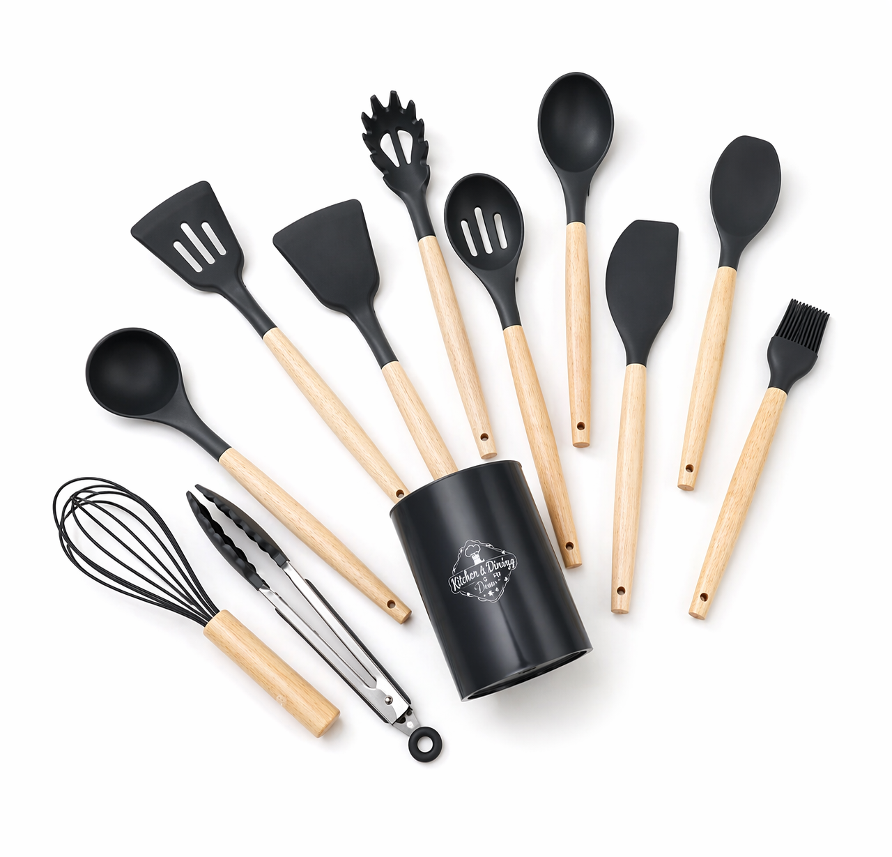 12 Piece Silicone Kitchen Utensil Set (XYSJ-0013)