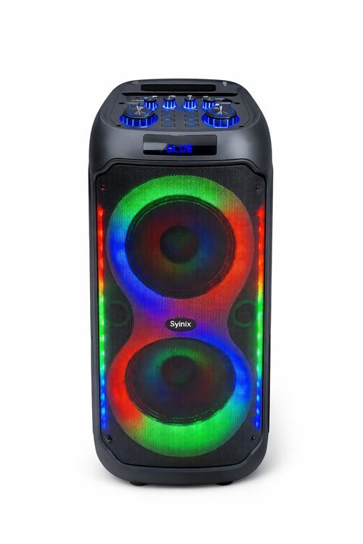 Syinix Party Speaker with Dual Bass Drivers