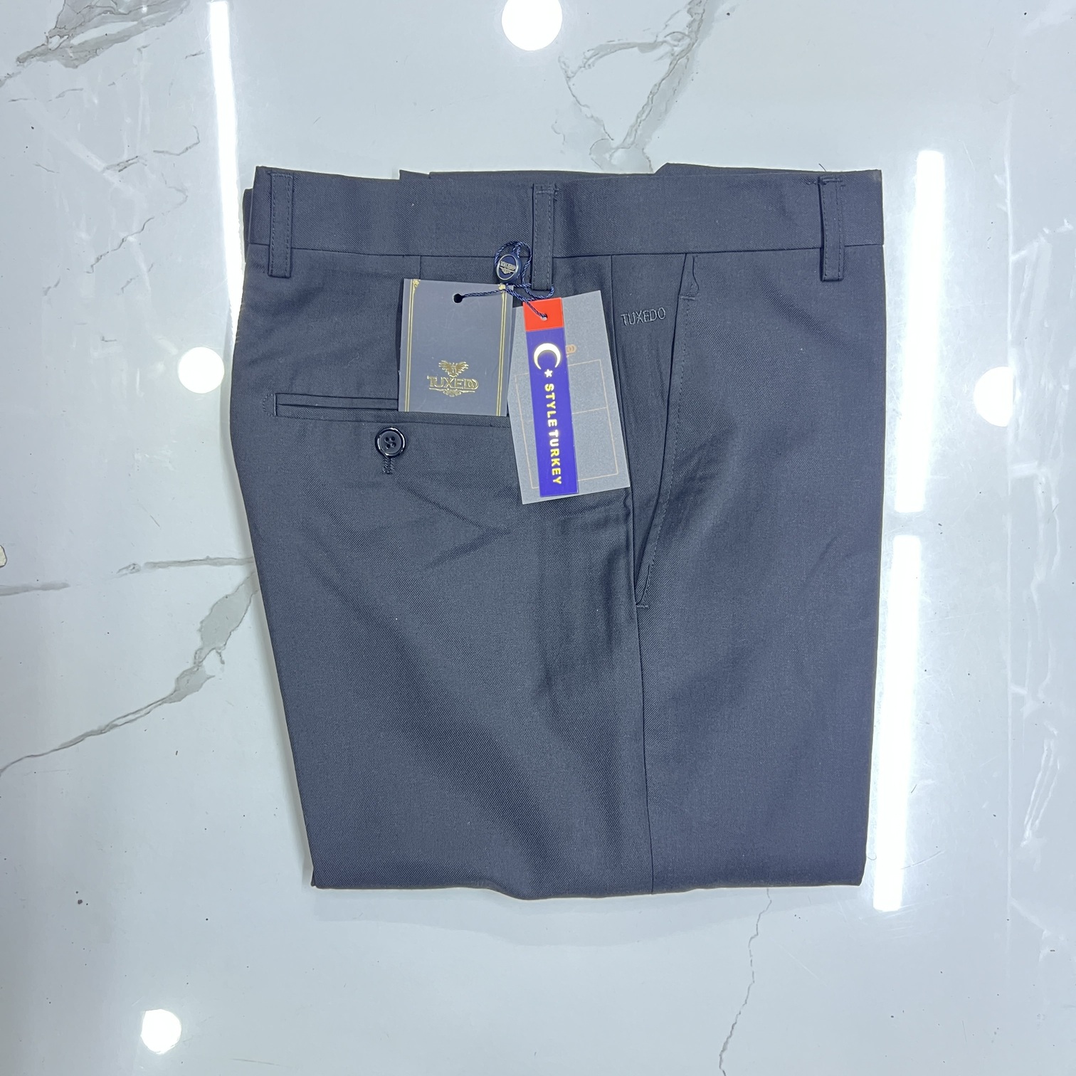 Tuxedo Men’s Grey Official Trousers