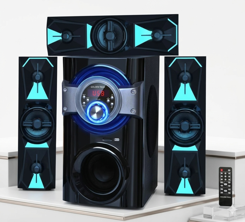 A1 Golden Tech GT-111BT Multimedia Speaker System