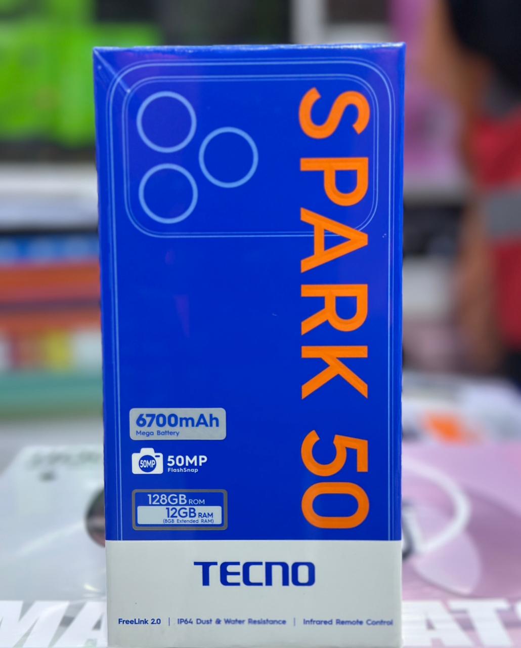 Tecno Spark 50 (128GB + 12GB RAM)