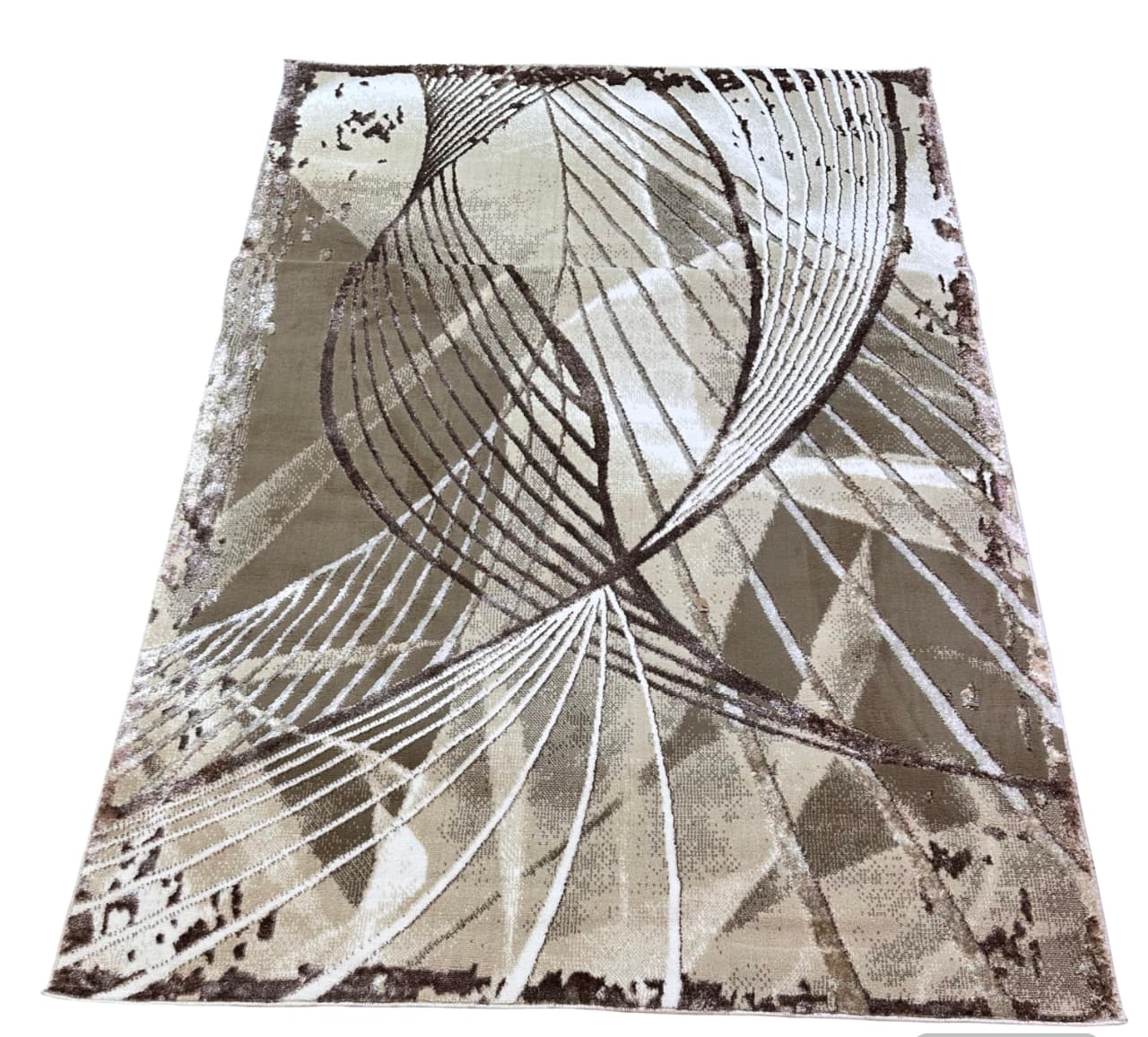 5×8 Carpet-Turkey abstract Swirl Line Pattern