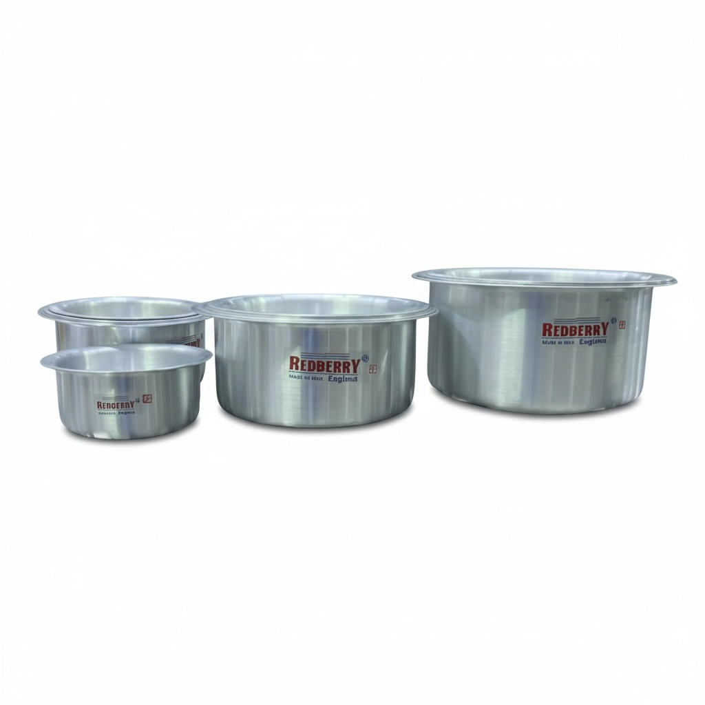 Redberry Sufuria Set – 12PCS (Size 12–23)