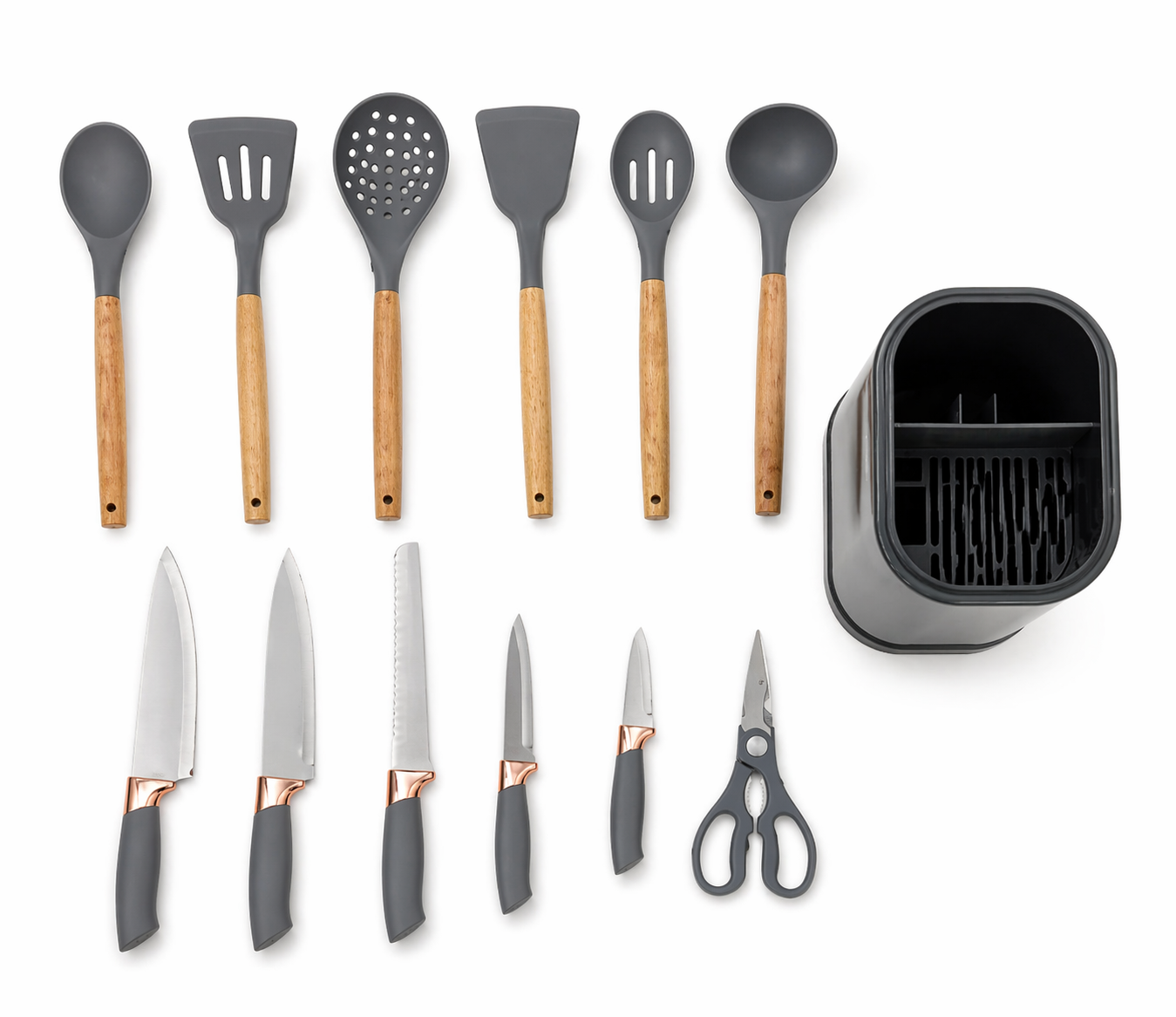 Silicone Kitchen Utensil 13pcs Set (XYSJ-0026)
