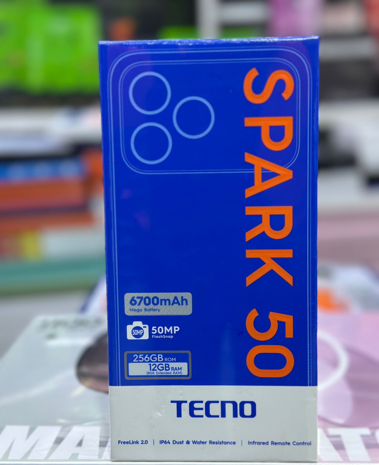 Tecno Spark 50 (256GB + 12GB RAM)
