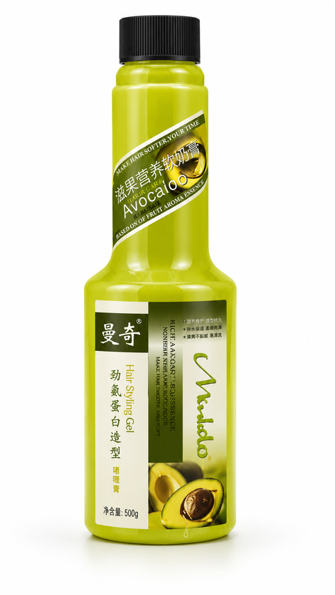 Avocado Hair Styling Gel – Enriched with Avocado Oil 500g