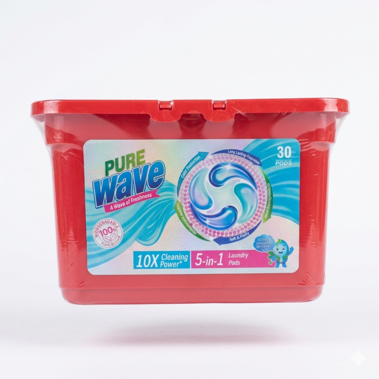 Pure Wave 5-in-1 Laundry Pods (30 Pods)